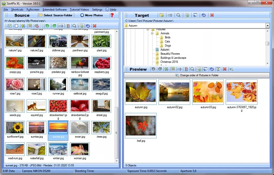 Photo Organizing Software for PC