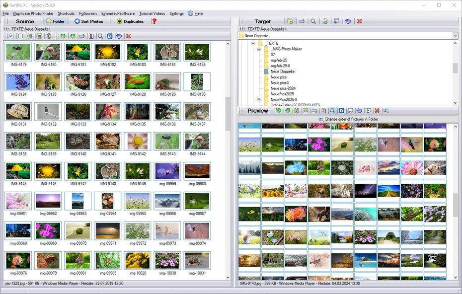 Photo sorting software for Windows